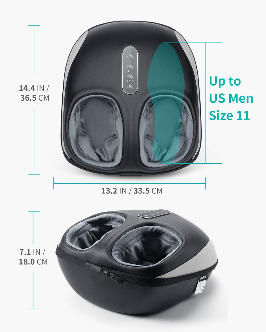 Nekteck Full Wrap Foot Massager Machine