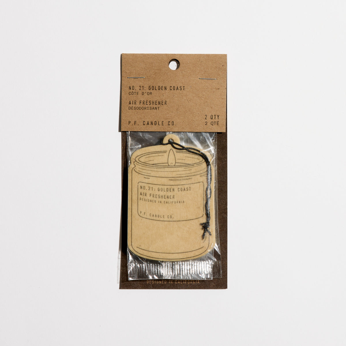 Golden Coast – Air Freshener 2-Pack