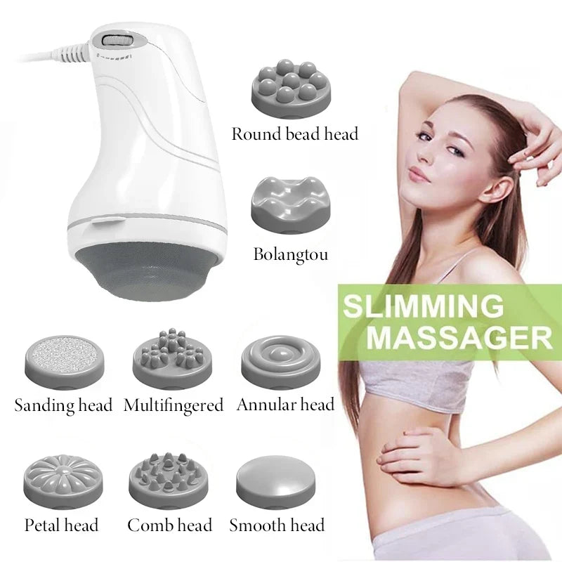 Multifunctional Full-Body Massager | 8 Heads, Multi-Speed