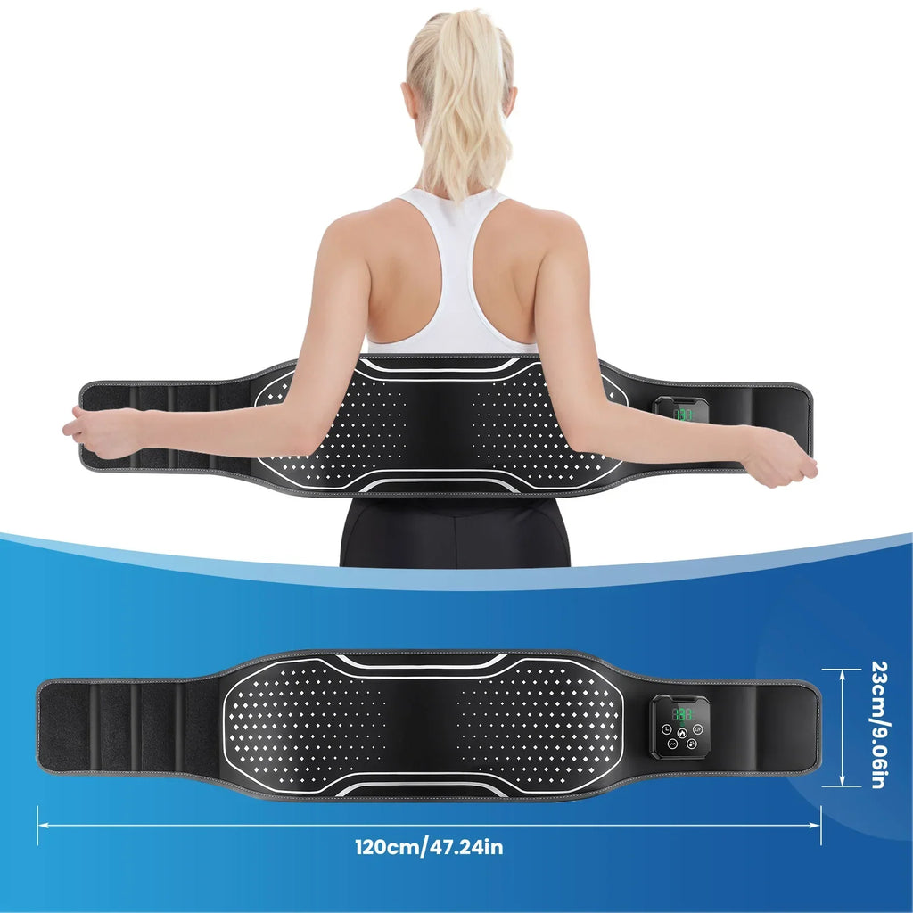Hailicare Airbag Waist Massager – Heat, Vibration & Lumbar Support
