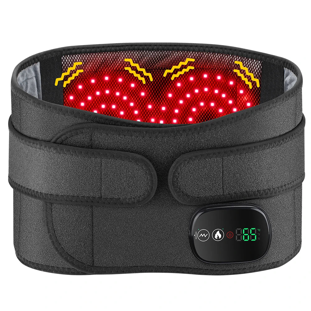 Hailicare Heating Waist Massager Belt | 5000mAh Red Light