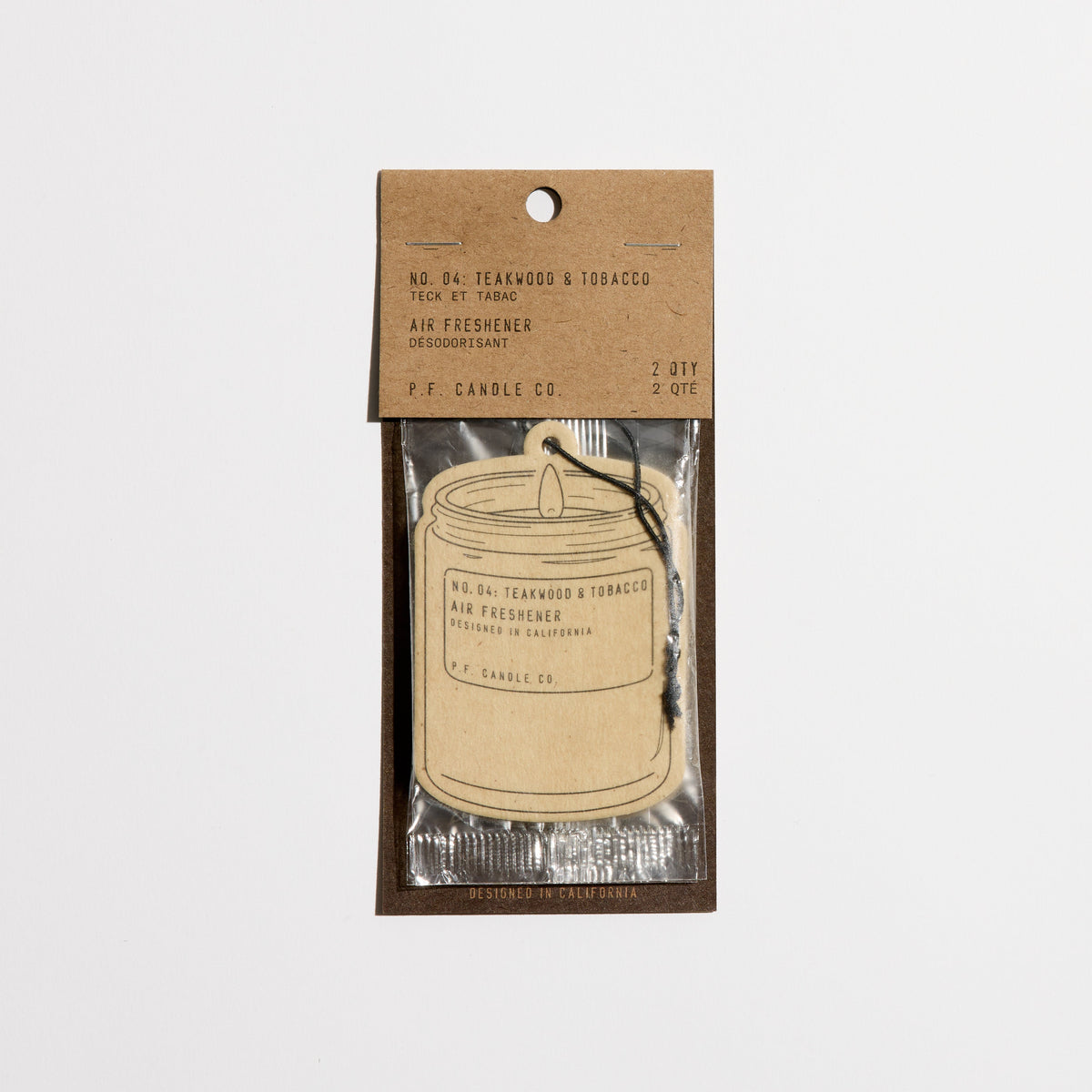 Teakwood & Tobacco – Air Freshener 2-Pack
